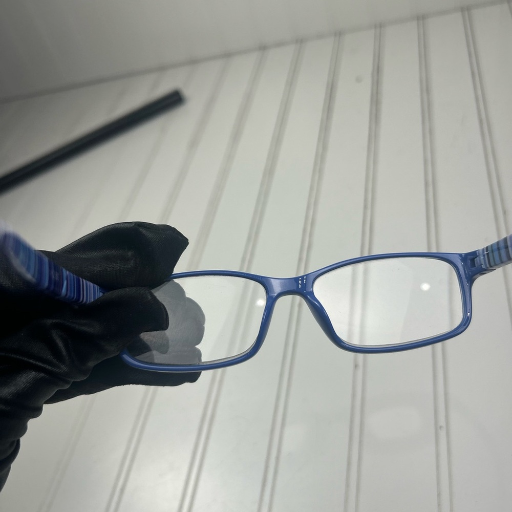 Blue Rectangular Reading Glasses Women’s Fashion … - image 6
